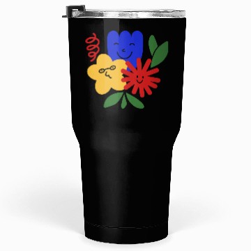 Discover Colorful Flower For Spring Tumblers 30 Oz