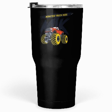 Discover monster trucks kids Tumblers 30 Oz