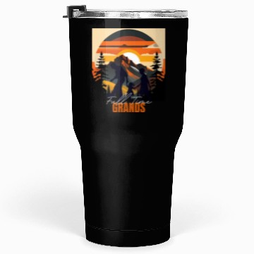 Discover Full time Grands - Funny Grandparents Tumblers 30 Oz