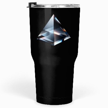 Discover Reflective Glass Pyramid Tumblers 30 Oz