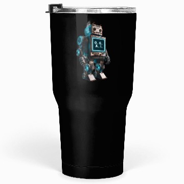 Discover OG AI Robot Art Tumblers 30 Oz