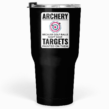 Discover Archery Targets Archer Bullseye Shooting Sport Tumblers 30 Oz