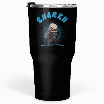 Discover Chibi Sharku Warrior Tumblers 30 Oz