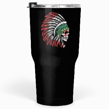 Discover Indigenous Native American Skull Skull Head Tumblers 30 Oz