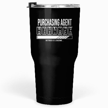 Discover Retirement gift idea Retired Purchasing-Agent Tumblers 30 Oz