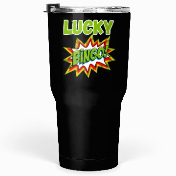 Discover Lucky bingo Tumblers 30 Oz