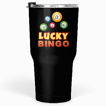 Discover Lucky bingo Tumblers 30 Oz