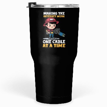 Discover Network Engineering Making Internet Work Tumblers 30 Oz
