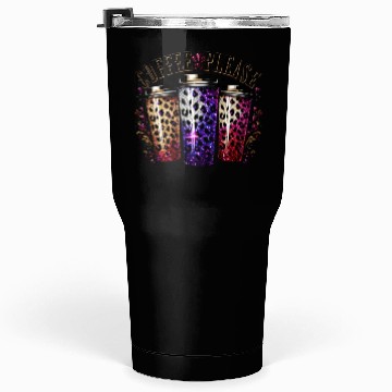 Discover Coffee Please Leopard Cups by TrendLaunch Tumblers 30 Oz