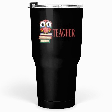 Discover Best Teacher Ever Owl Books Teaching Tumblers 30 Oz