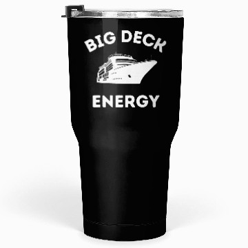 Discover Cruise Ship Big Deck energy Tumblers 30 Oz
