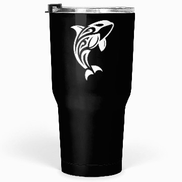 Discover Jumping Orca T Tattoo Style Tumblers 30 Oz