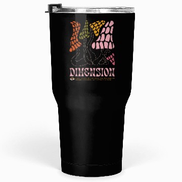 Discover Dimension Psychedelic Illustration Tumblers 30 Oz