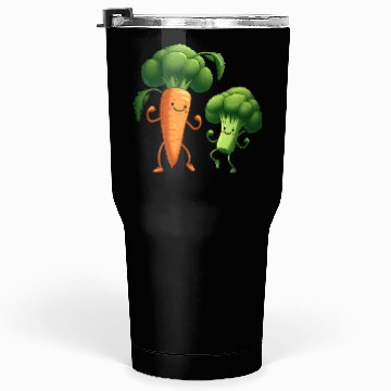 Discover Carrot Dancing with Broccoli Tumblers 30 Oz