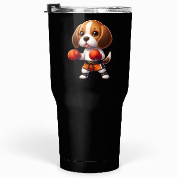 Discover Muay Thai Beagle Tumblers 30 Oz