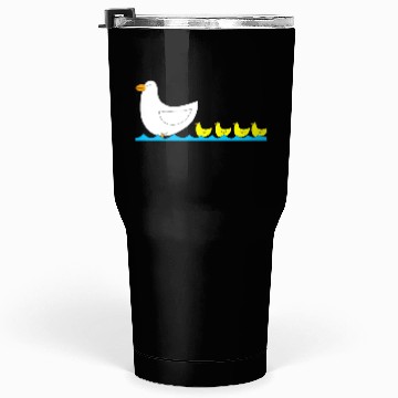 Discover Duck with ducklings Tumblers 30 Oz