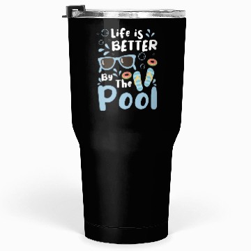 Discover Pool Summer Pool Party Tumblers 30 Oz