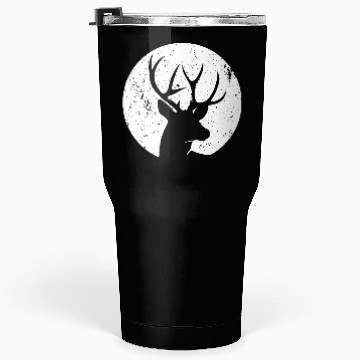 Discover Stag deer face creative minimal design Tumblers 30 Oz