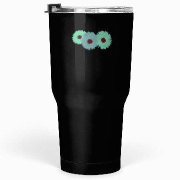 Discover Pretty Spring Flowers Green Tumblers 30 Oz