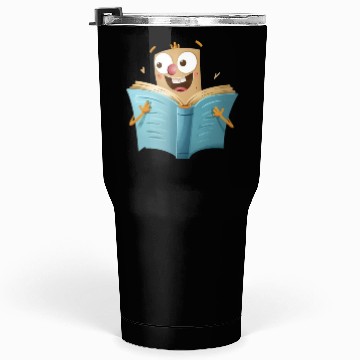 Discover Happy Book Lover Reading Adventure Tumblers 30 Oz