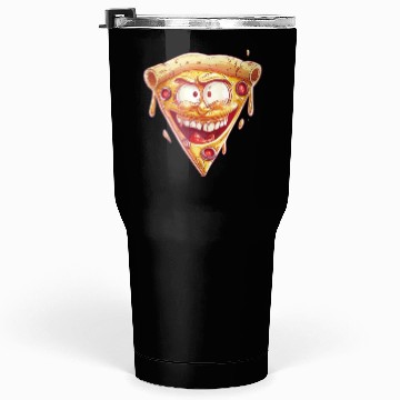 Discover Cheesy Grinning Slice Captures Joy Tumblers 30 Oz