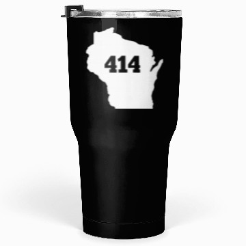 Discover Wisconsin 414 Area Code Tumblers 30 Oz