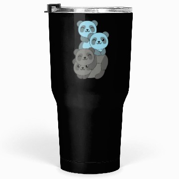 Discover Car Flag Pride Lgbtq Cute Panda Tumblers 30 Oz