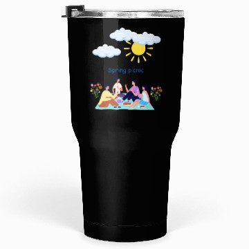 Discover Spring picnic 1 Tumblers 30 Oz