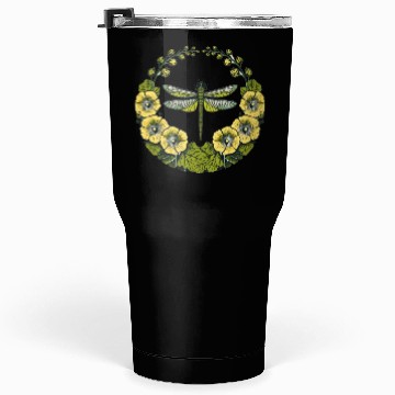 Discover Green Dragonfly Tumblers 30 Oz