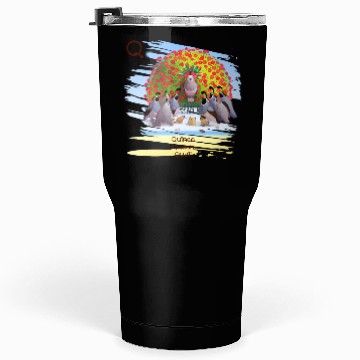 Discover Unique Creative Cute Q Alphabet Quince Queen Quail Tumblers 30 Oz