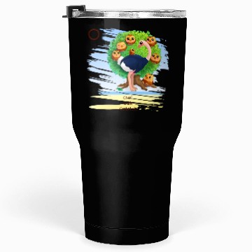 Discover Unique Creative Cute O Alphabet Owl Oak Ostrich Tumblers 30 Oz