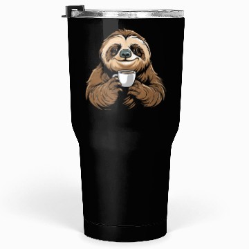 Discover Sloth Coffee Tumblers 30 Oz