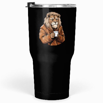 Discover Lion Coffee Tumblers 30 Oz