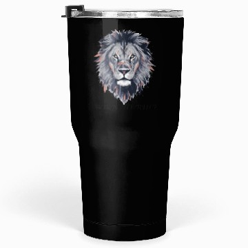 Discover Lion face Tumblers 30 Oz