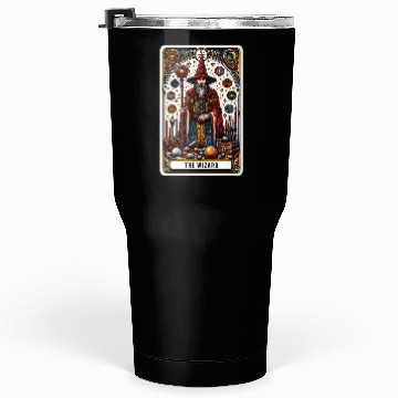 Discover Tarot Card The Wizard Tumblers 30 Oz