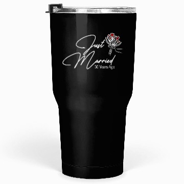 Discover Just Married 10 Tumblers 30 Oz