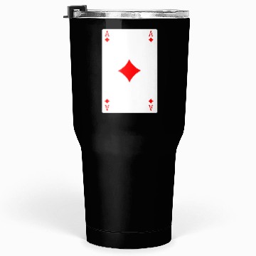 Discover Diamonds Playing card ace Tumblers 30 Oz