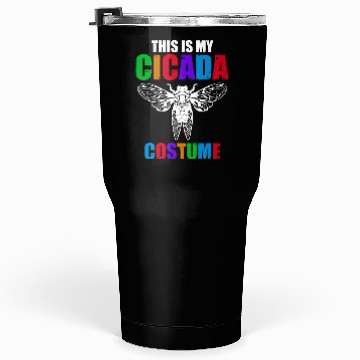 Discover This Is My Cicada Costume, Cicada Invasion 2024 Tumblers 30 Oz