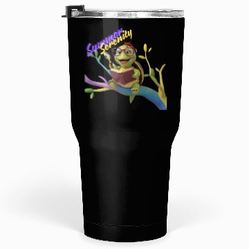 Discover Cute Little Green Sea Turtle on Ocean Tumblers 30 Oz