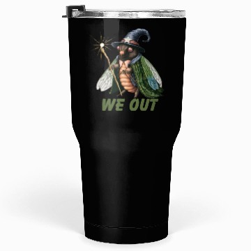 Discover Funny Cicada We Out Cute Cicada Brood Emergence Tumblers 30 Oz