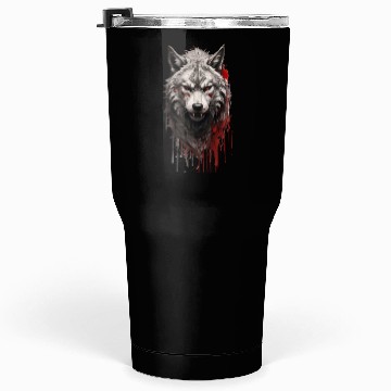 Discover bloody wolf Tumblers 30 Oz