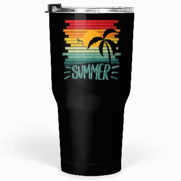 Discover Summer Vintage Tumblers 30 Oz