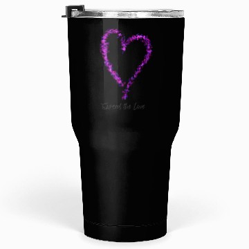 Discover Spread the Love Glitter Heart Tumblers 30 Oz