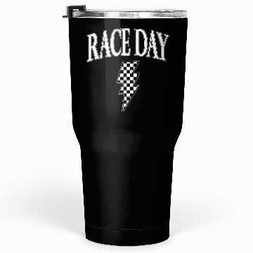 Discover Race Day Checkered Tumblers 30 Oz