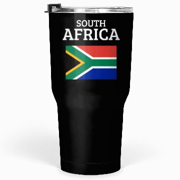 Discover South Africa Bold Flag Colors Pride Statement Tumblers 30 Oz