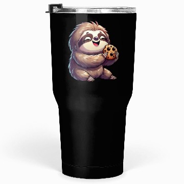 Discover Sloth Sweet Cookie Biscuit Delight Tumblers 30 Oz
