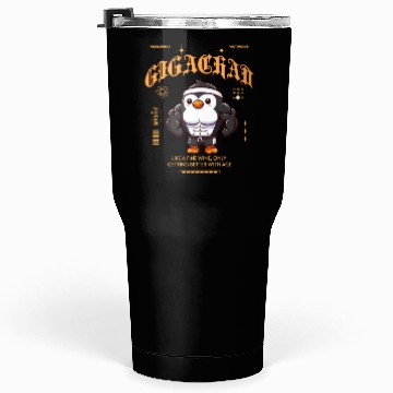 Discover Gigachad Penguin Tumblers 30 Oz