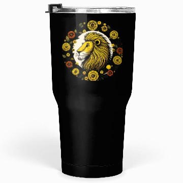 Discover Marigold Leo Lion Tumblers 30 Oz