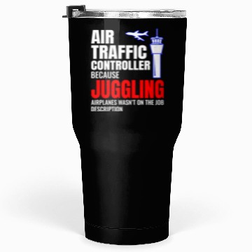 Discover Air Traffic Controller ATC Aviation Humor Airplane Tumblers 30 Oz