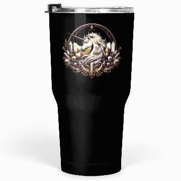 Discover majestic unicorn artfully decorated Tumblers 30 Oz